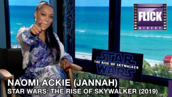 Interview: FlickDirect Speaks With Rise of Skywalker Actress,  Naomi Ackie on FlickDirect