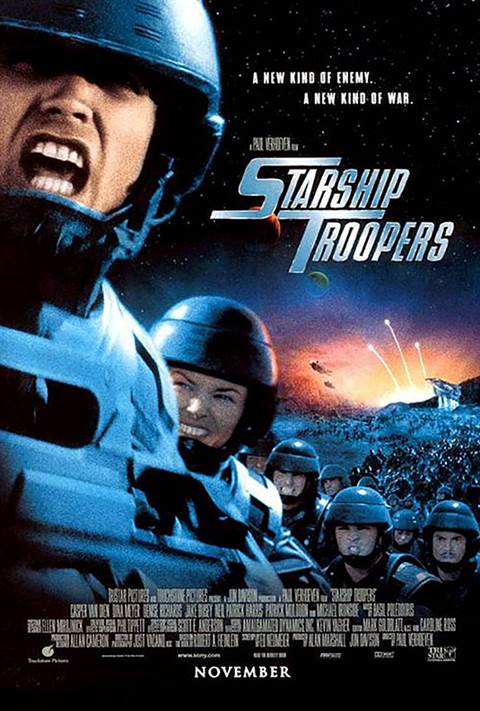 Starship Troopers movie poster