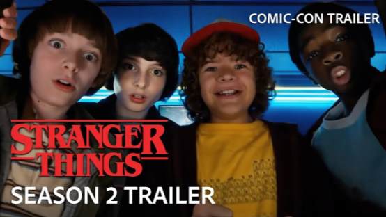Stranger Things Season 2 Comic-Con Trailer