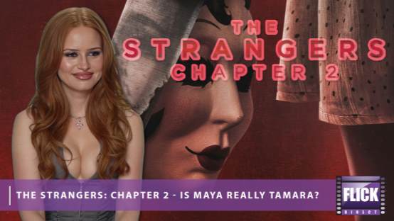 Madelaine Petsch on Maya's Survival & Fan Theories | The Strangers: Chapter 2