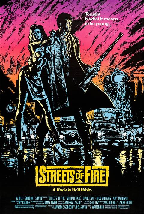 Streets of Fire movie poster