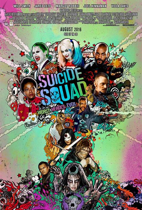 Suicide Squad movie poster