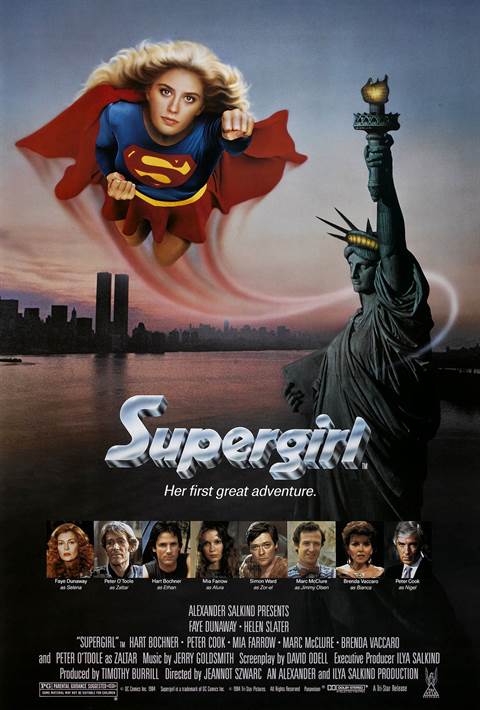 Supergirl movie poster