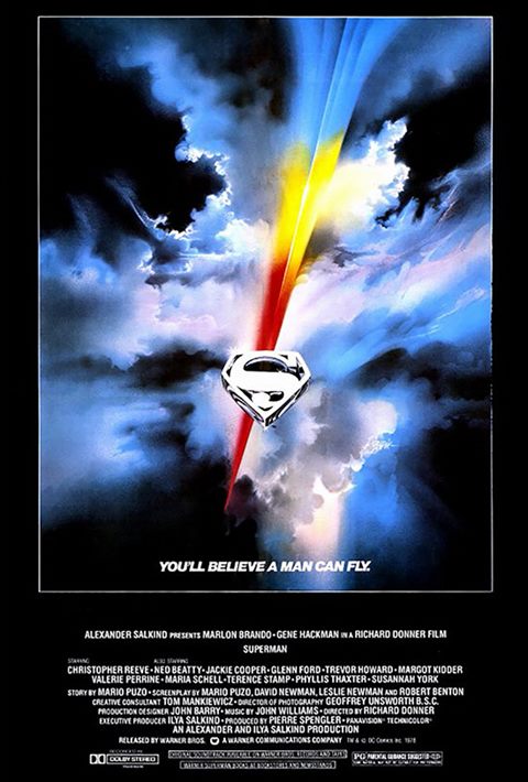 Superman movie poster