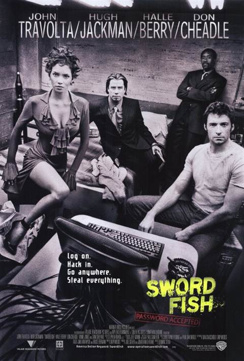 Swordfish movie poster
