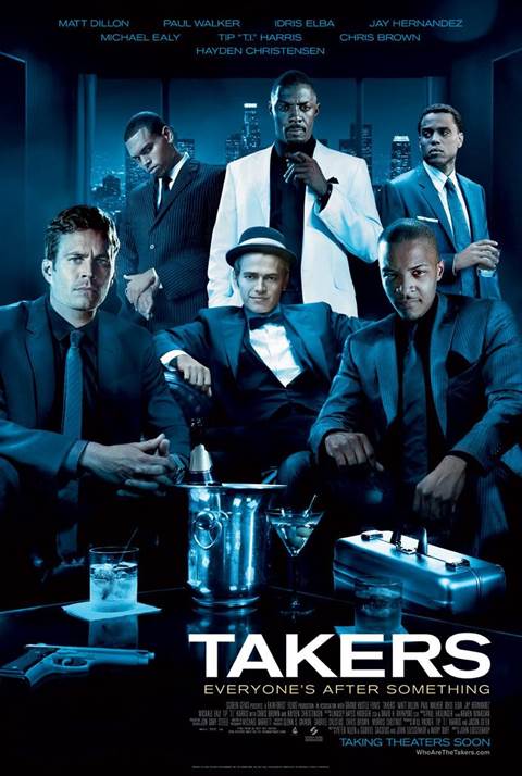 Takers movie poster