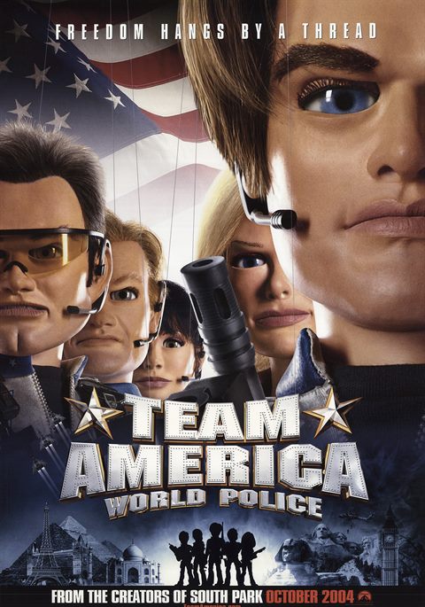 Team America: World Police movie poster