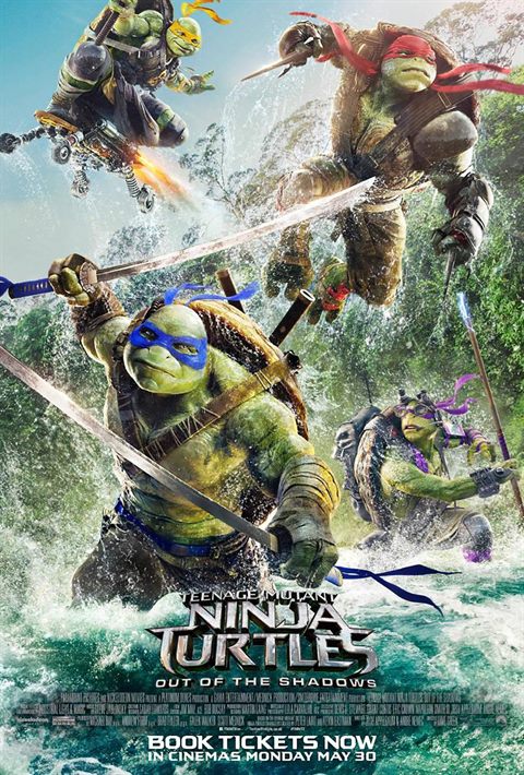 Teenage Mutant Ninja Turtles: Out of the Shadows movie poster
