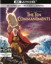 The Ten Commandments Physical Media: 4K UHD Review