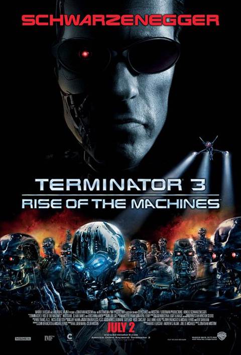 Terminator 3: Rise of The Machines movie poster