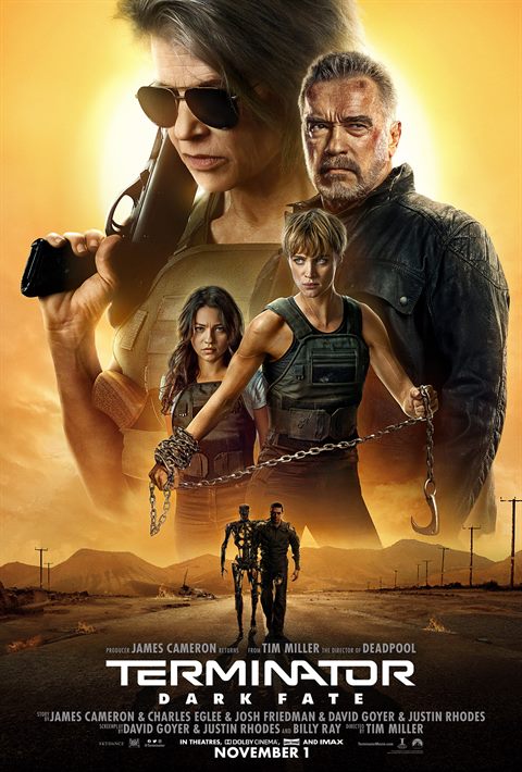 Terminator: Dark Fate movie poster