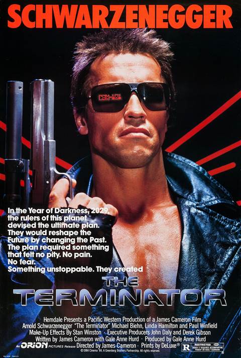 The Terminator movie poster