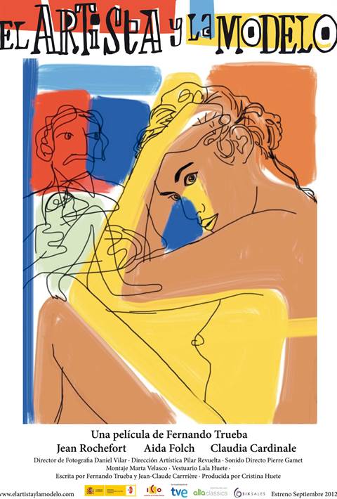 The Artist and the Model movie poster