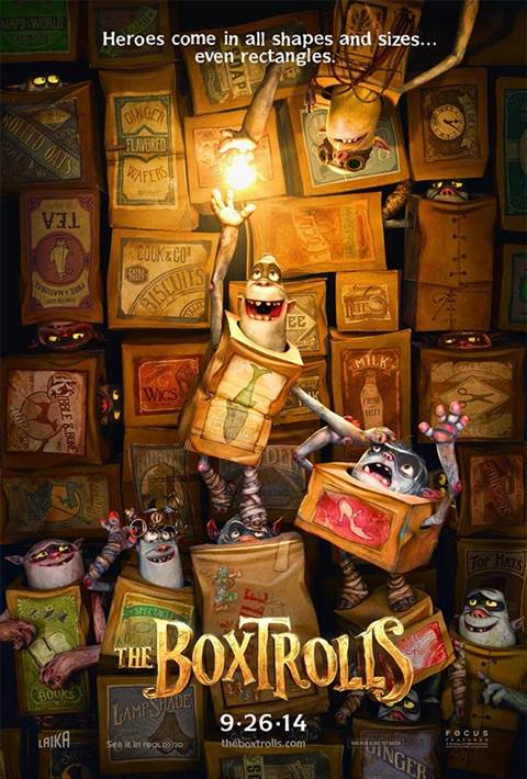 The Boxtrolls movie poster