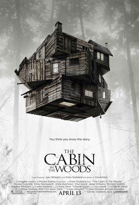 The Cabin In The Woods movie poster