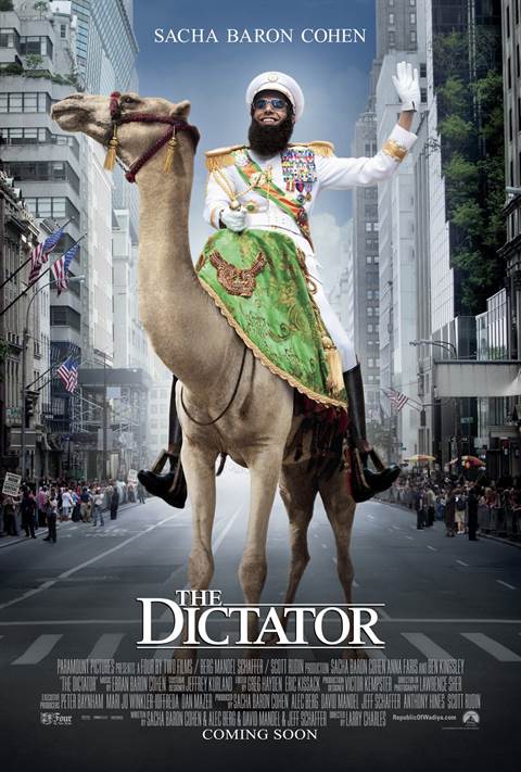 The Dictator movie poster