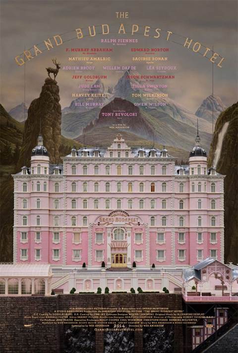 The Grand Budapest Hotel movie poster