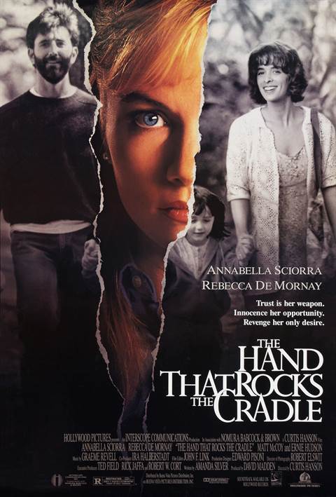 The Hand That Rocks the Cradle movie poster