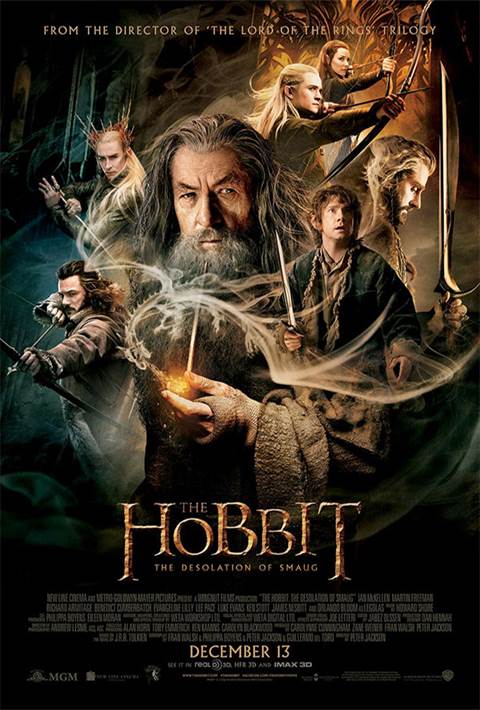 The Hobbit: The Desolation of Smaug movie poster
