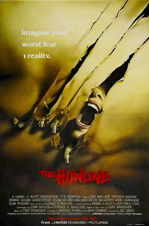 The Howling movie poster