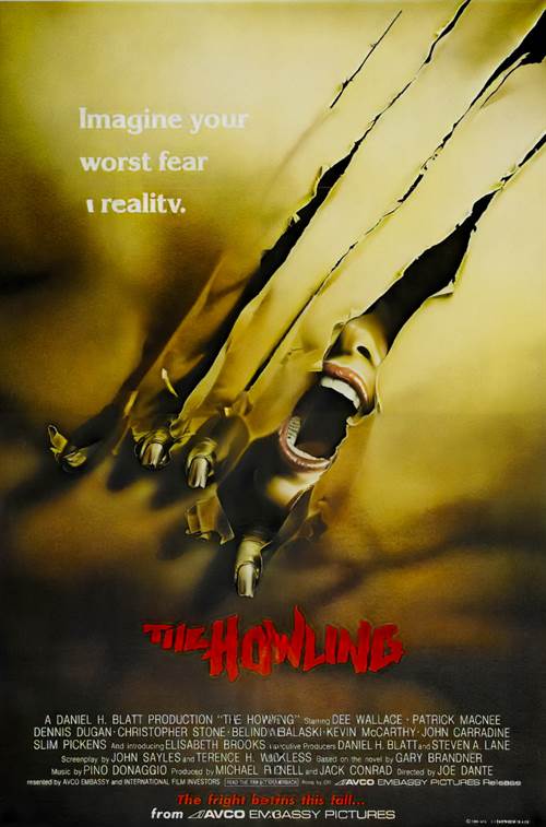 The Howling movie poster