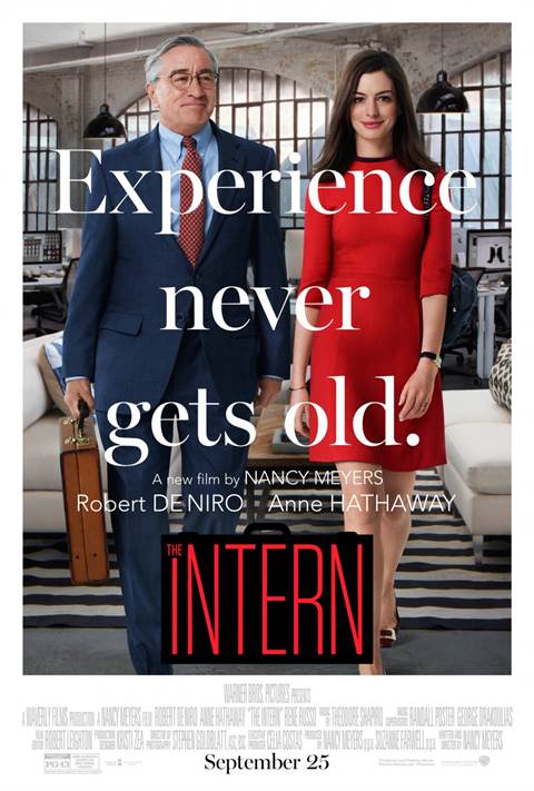 The Intern movie poster
