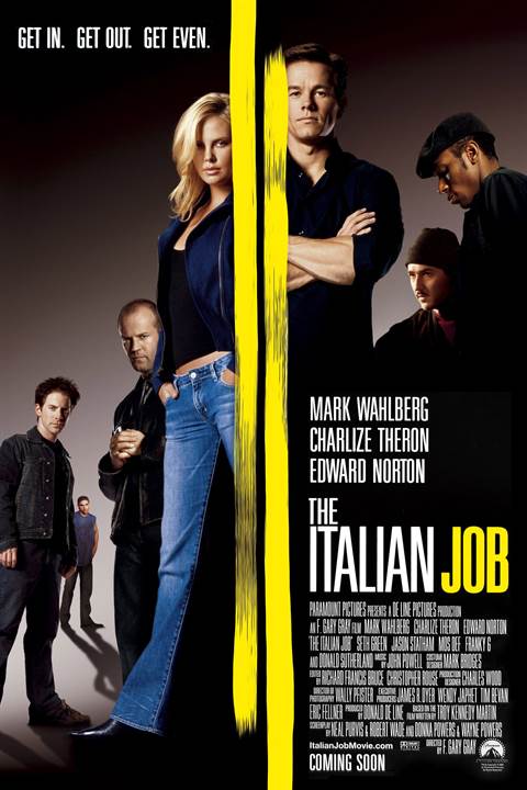 The Italian Job movie poster