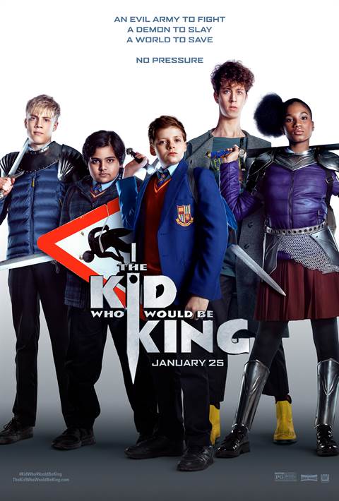 The Kid Who Would Be King movie poster