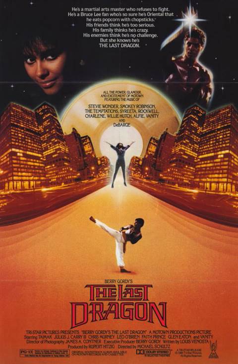 The Last Dragon movie poster