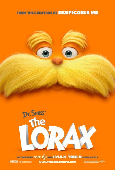 Dr. Seuss' The Lorax movie poster