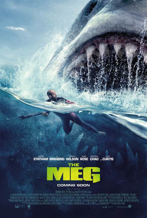 The Meg movie poster