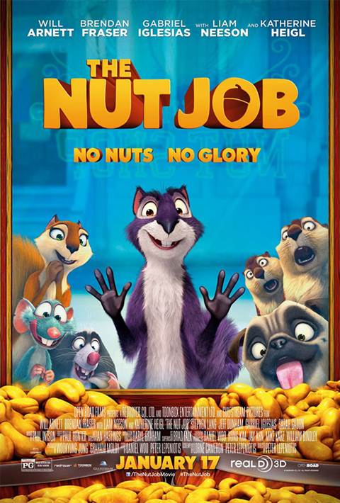 The Nut Job movie poster