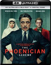 The Phoenician Scheme Physical Media: 4K UHD Review