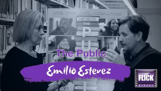 Emilio Estevez Talks About His Latest Film, The Public