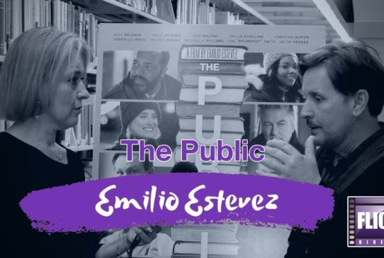 Interview: Emilio Estevez Talks About His Latest Film, The Public on FlickDirect