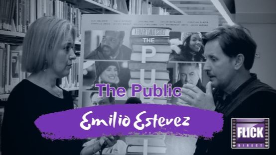 Interview: Emilio Estevez Talks About His Latest Film, The Public on FlickDirect
