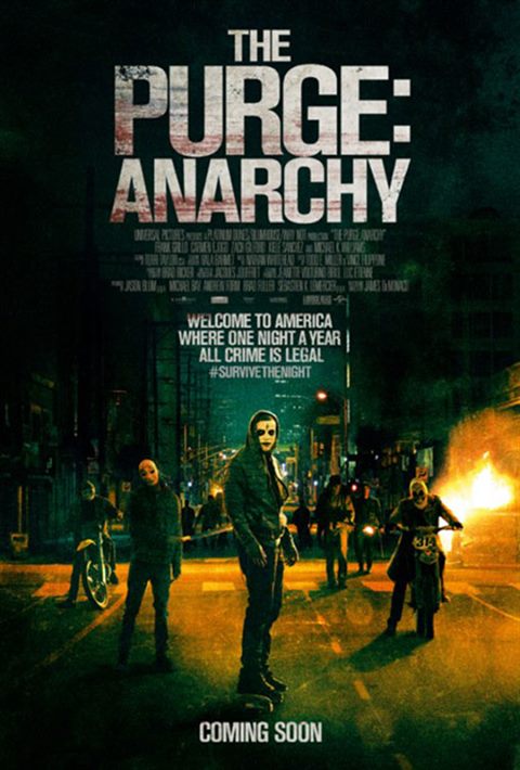 The Purge: Anarchy movie poster