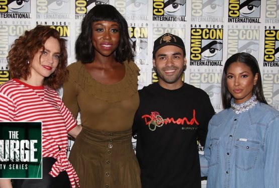 Interview: The Purge TV Series Cast With Lex Scott Davis - Comic Con 2018 on FlickDirect