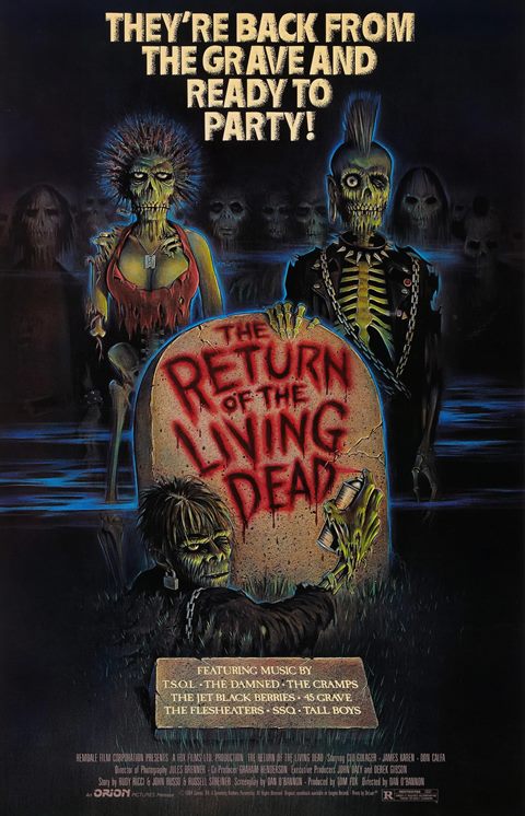 The Return of The Living Dead movie poster