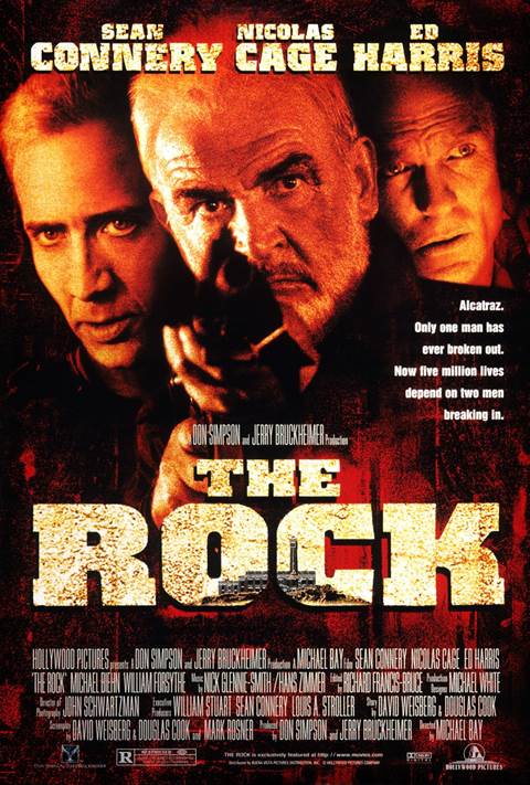 The Rock movie poster