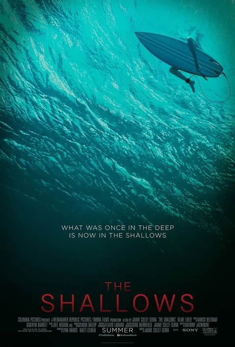 The Shallows movie poster