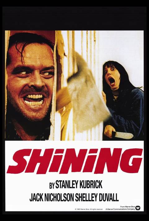 The Shining movie poster
