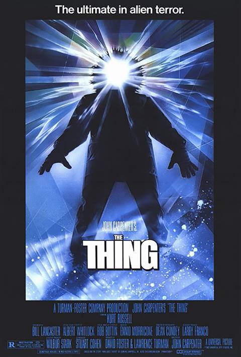 The Thing movie poster