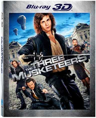 The Three Musketeers 3d Blu Ray Review The Three Musketeers