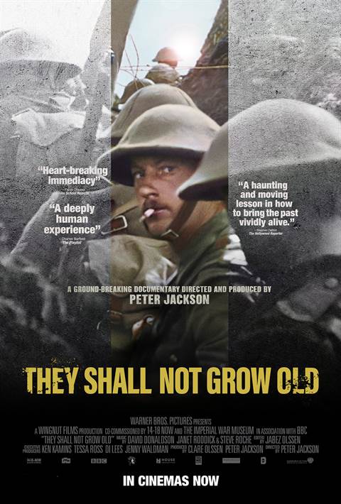 They Shall Not Grow Old movie poster
