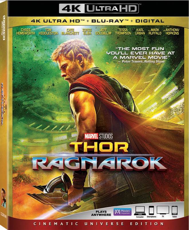 Thor: Ragnarok (2017) 4K Review