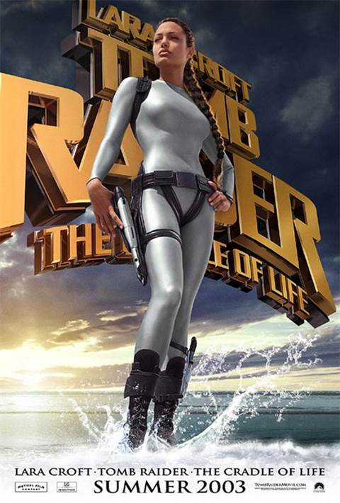 Tomb Raider: The Cradle Of Life movie poster