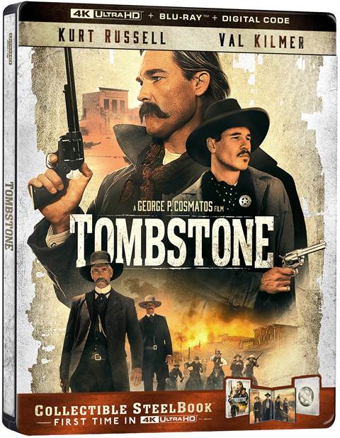 Tombstone 4K Steelbook – A Western Classic Rides Again in Stunning Ultra HD 4K Review