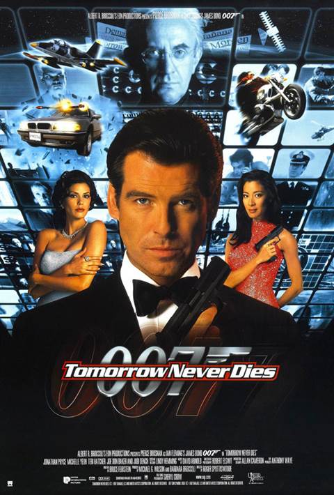 Tomorrow Never Dies movie poster