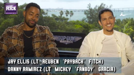 Interview: Jay Ellis & Danny Ramirez Discuss Tom Cruise & Training on FlickDirect